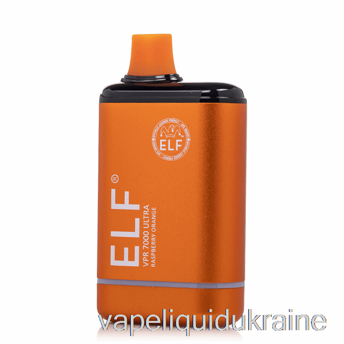 Vape Liquid Ukraine ELF VPR 7000 Ultra Disposable Raspberry Orange